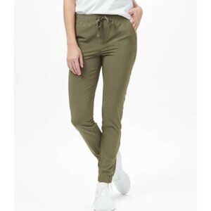 Tentree Pacific Jogger Pants - Olive Night Green - Size Small